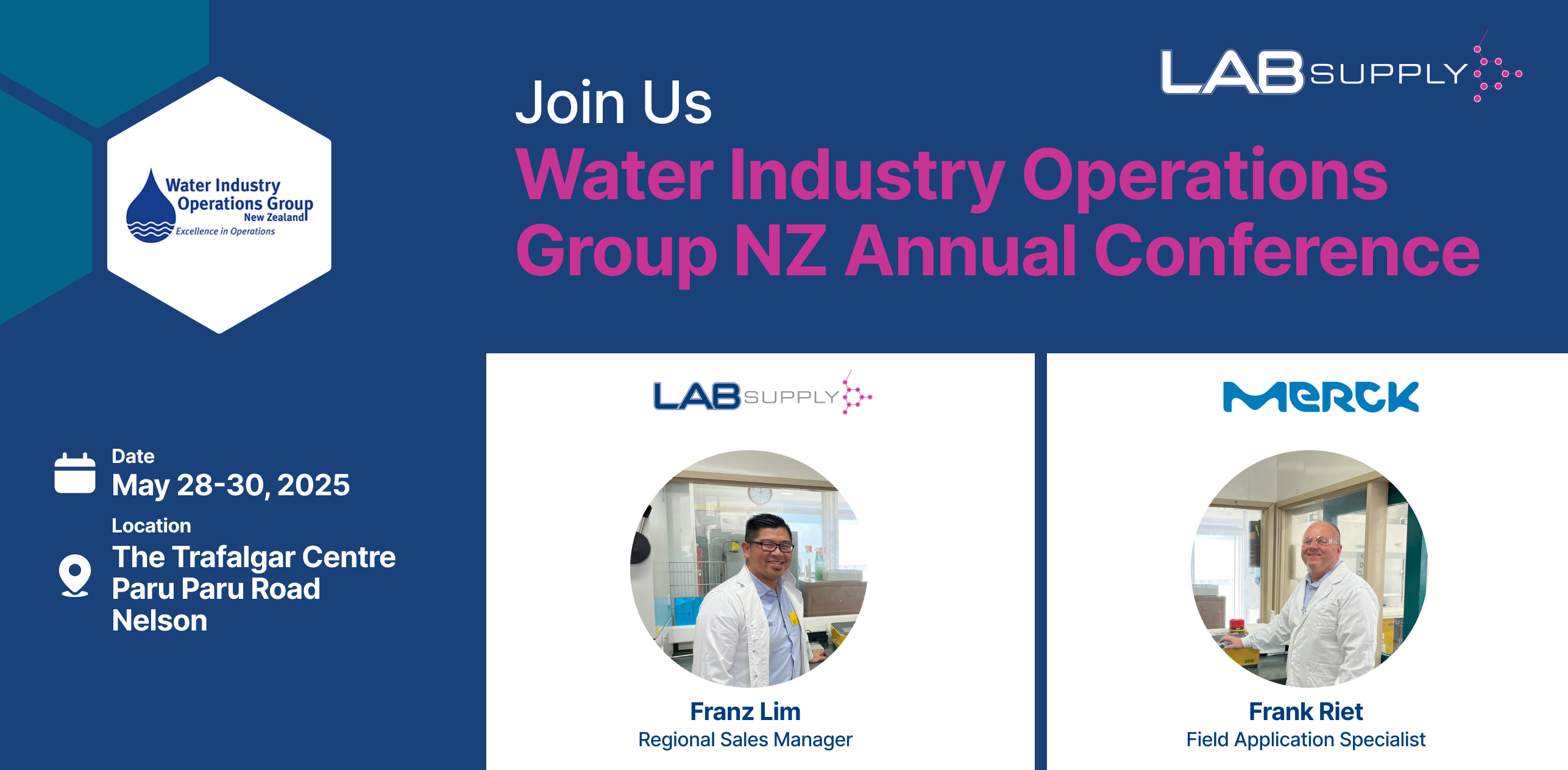 Sun, Science & Solutions! Join Lab Supply at WIOG 2025 in Nelson